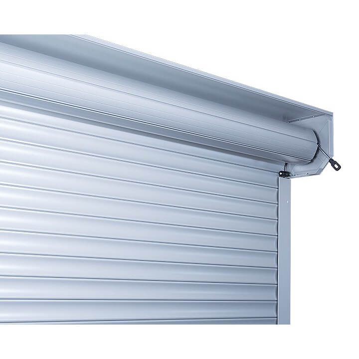 Struttura blindata della serranda RP77 all'interno del cassonetto