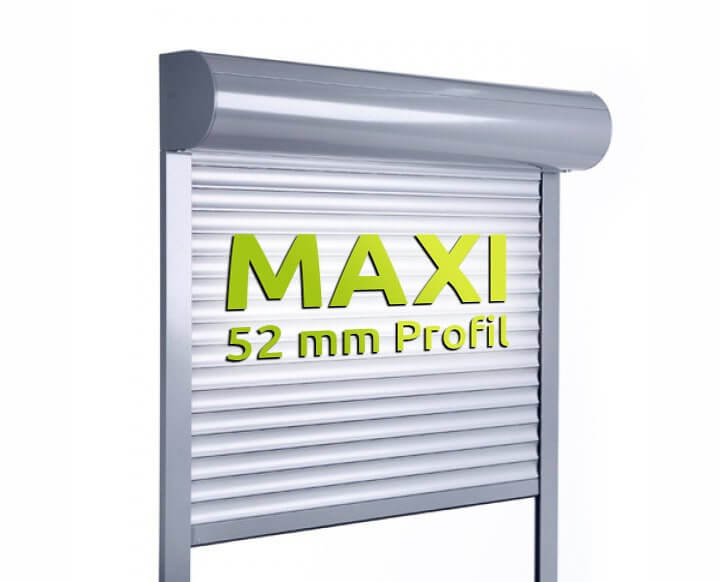 Tapparella semicircolare Maxi Premium in PVC RP52 – cassa ovale