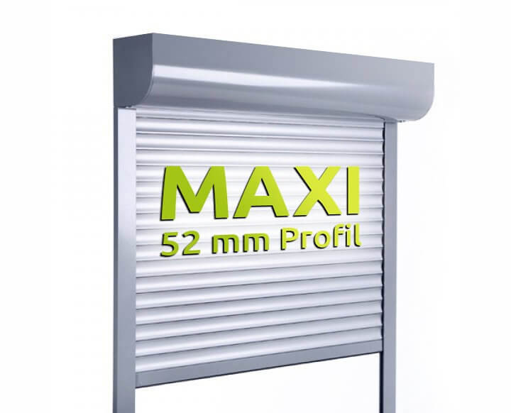Tapparella a quarto di giro Maxi Premium in alluminio RP52 – cassa quarti